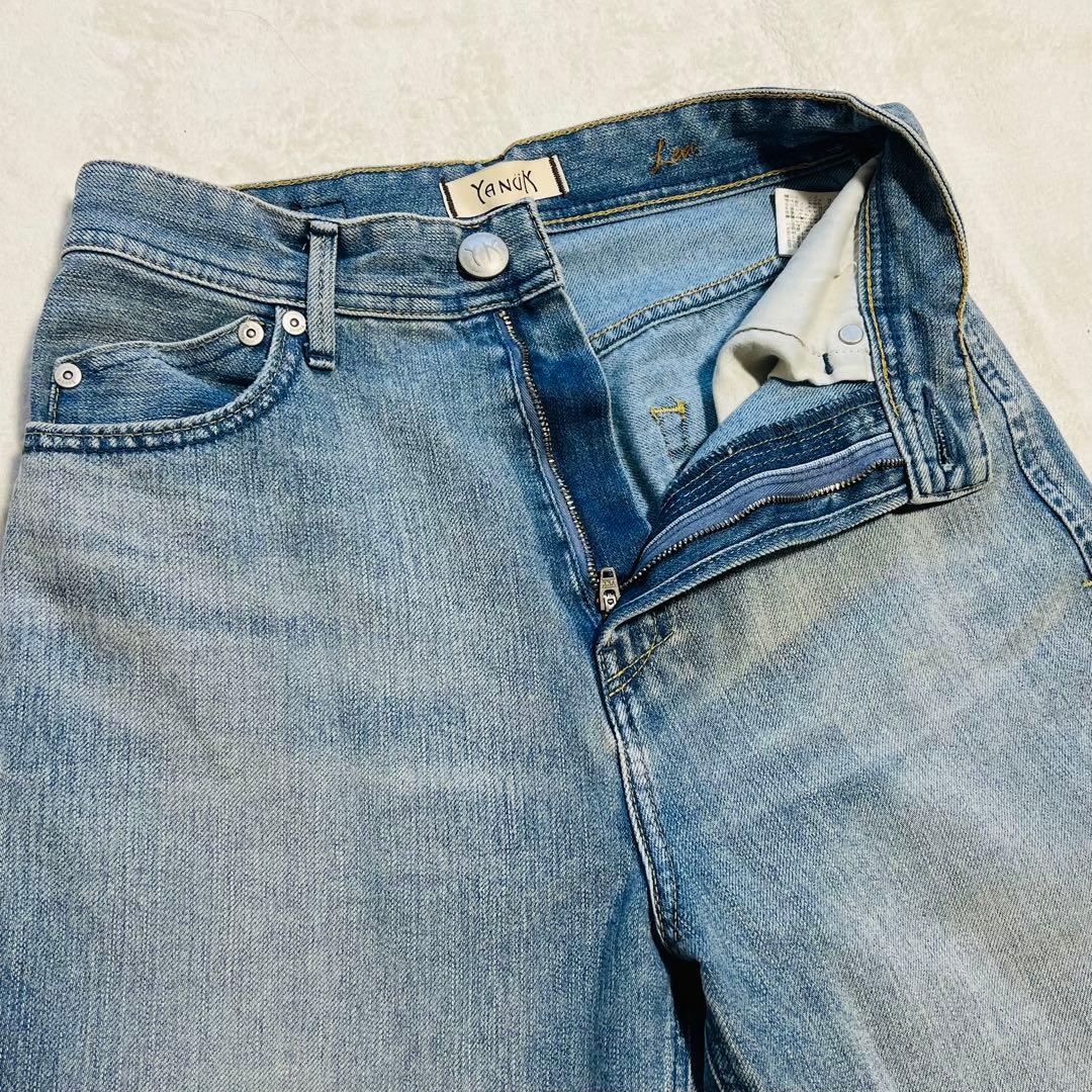 【美品】YANUK ヤヌーク Lea レア 24 ボーイズストレート