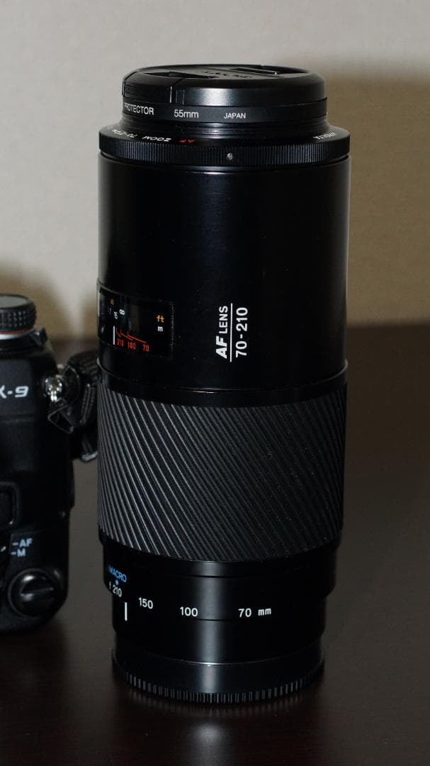 MINOLTA　ミノルタ　α-9　レンズ付き（AF 70-210 F4）