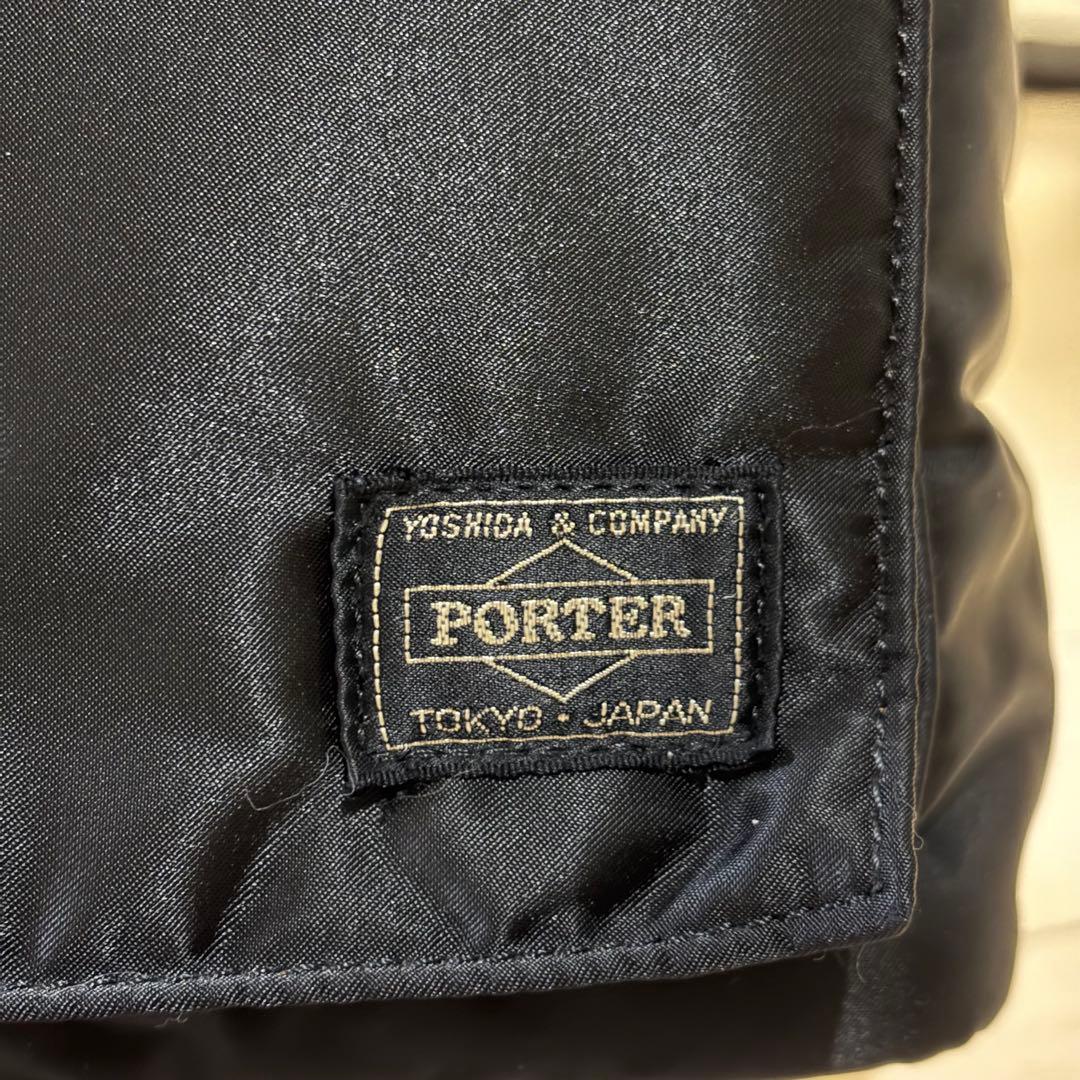 極美品　ポーター　タンカー　トートバッグ　S 黒　バンドバッグ　ナイロン　軽量