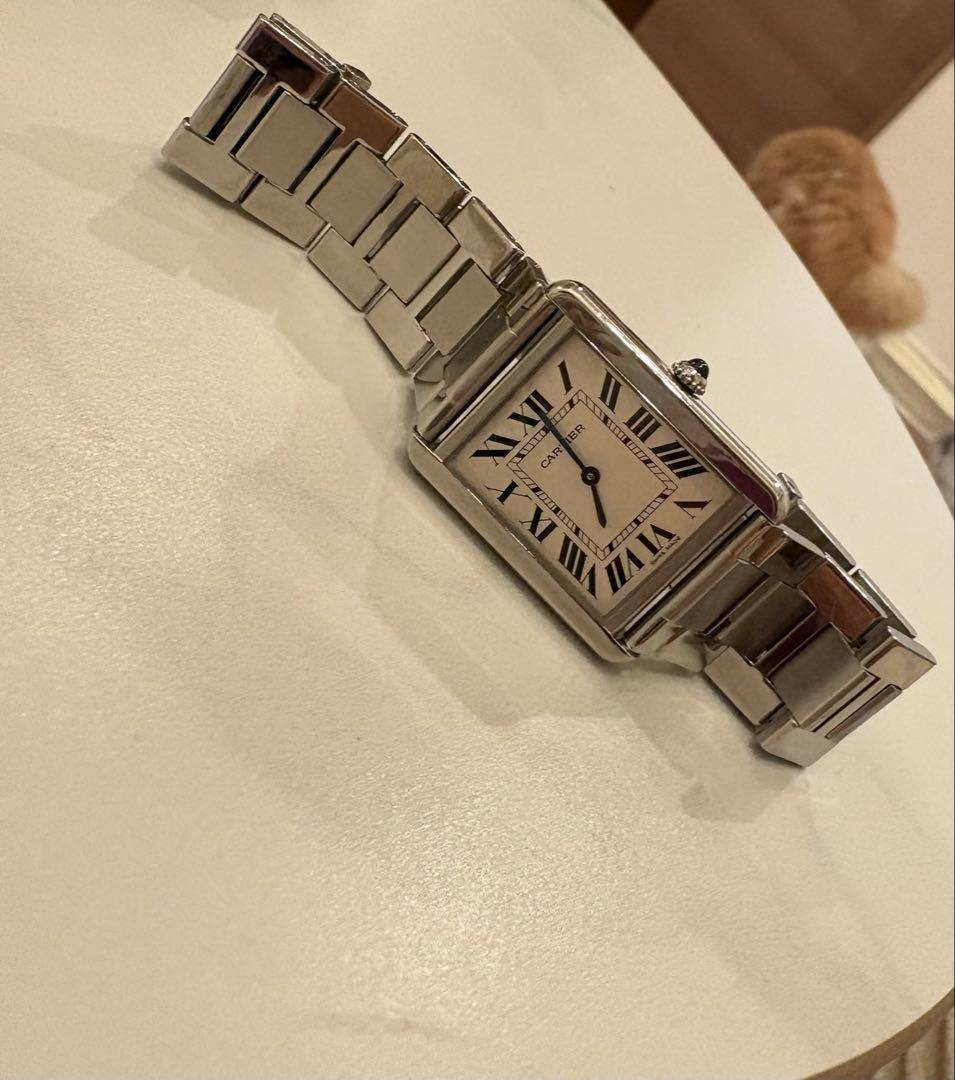 カルティエ CARTIER タンクソロ LM クオーツ メンズ/レディース