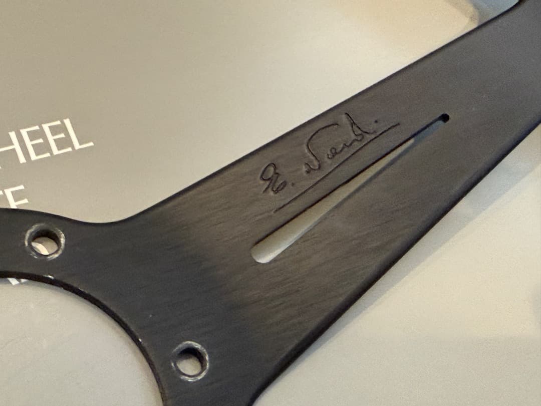 NARDI クラシック　WOOD　正規品 ウッド/ブラックスポーク N122