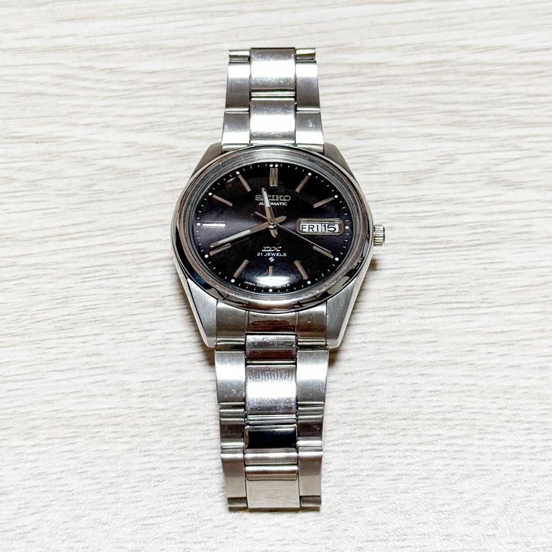 SEIKO DX automatic 21石 メタリックブラック