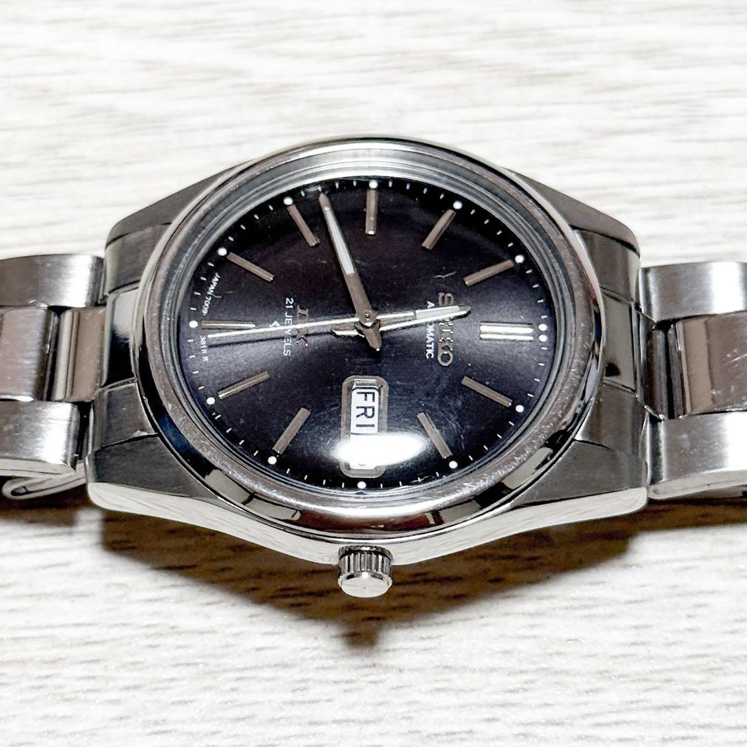 SEIKO DX automatic 21石 メタリックブラック