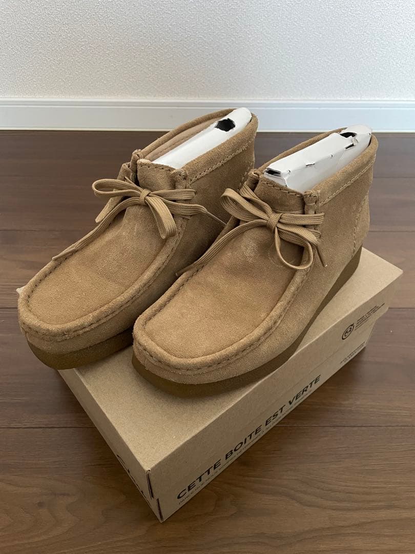 Clarksワラビーズブーツ　レディース24.5