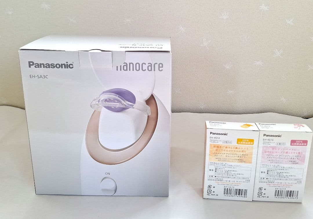 【新品未開封】パナソニック スチーマー ナノケア EH-SA3C アロマ 2個付
