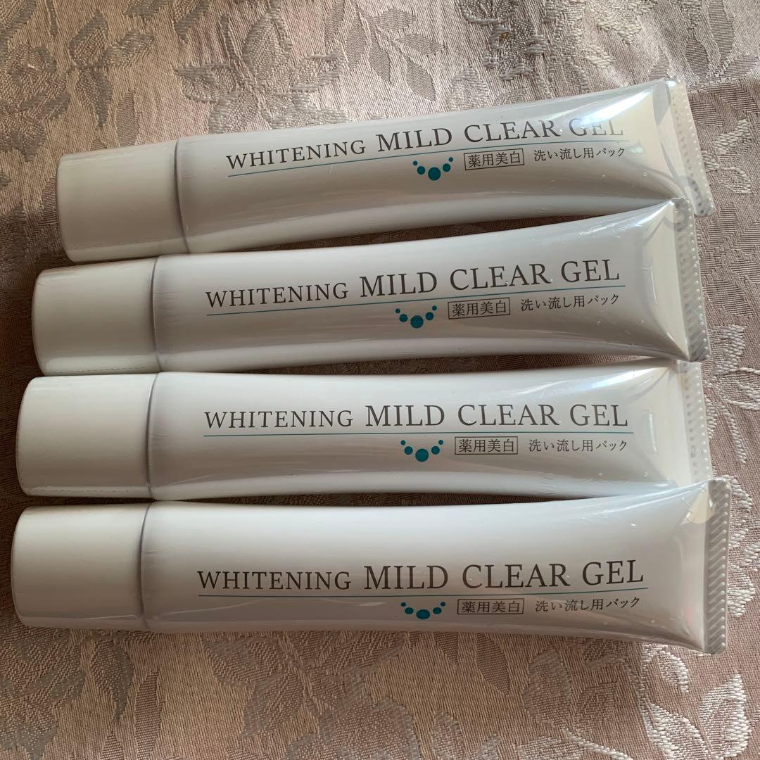 ルソイル　ホワイトニングマイルドクリアジェル 40g 4本セット