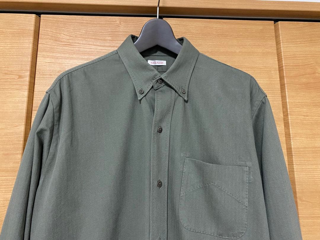 NICENESS ナイスネス DUY 24aw ボタンダウンシャツ