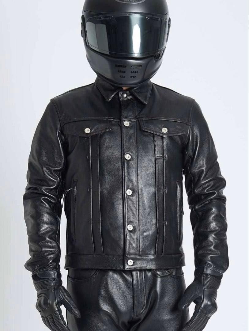 【一時値下げ中】KADOYAレザージャケット 本革 牛革 カドヤ バイクウェア