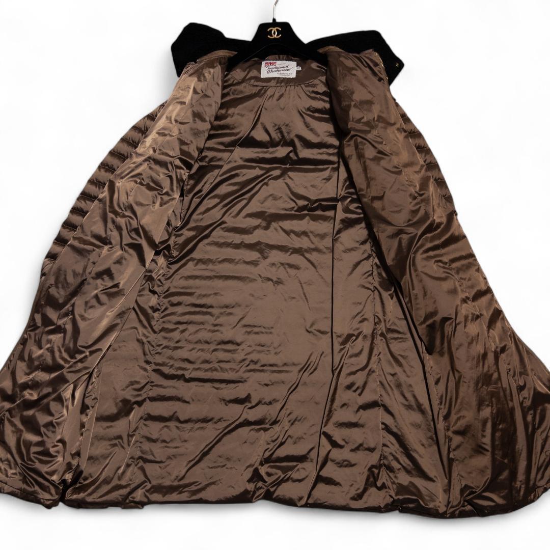 Traditional Weatherwear ダウンコート ボアフード 34