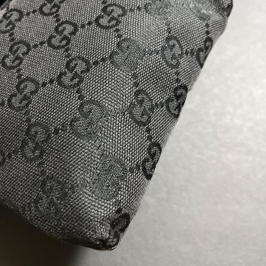 GUCCIグッチ ボディバッグ ウエストバッグ ブラック