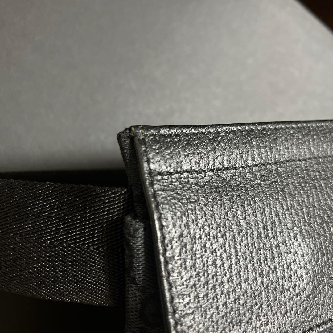 GUCCIグッチ ボディバッグ ウエストバッグ ブラック