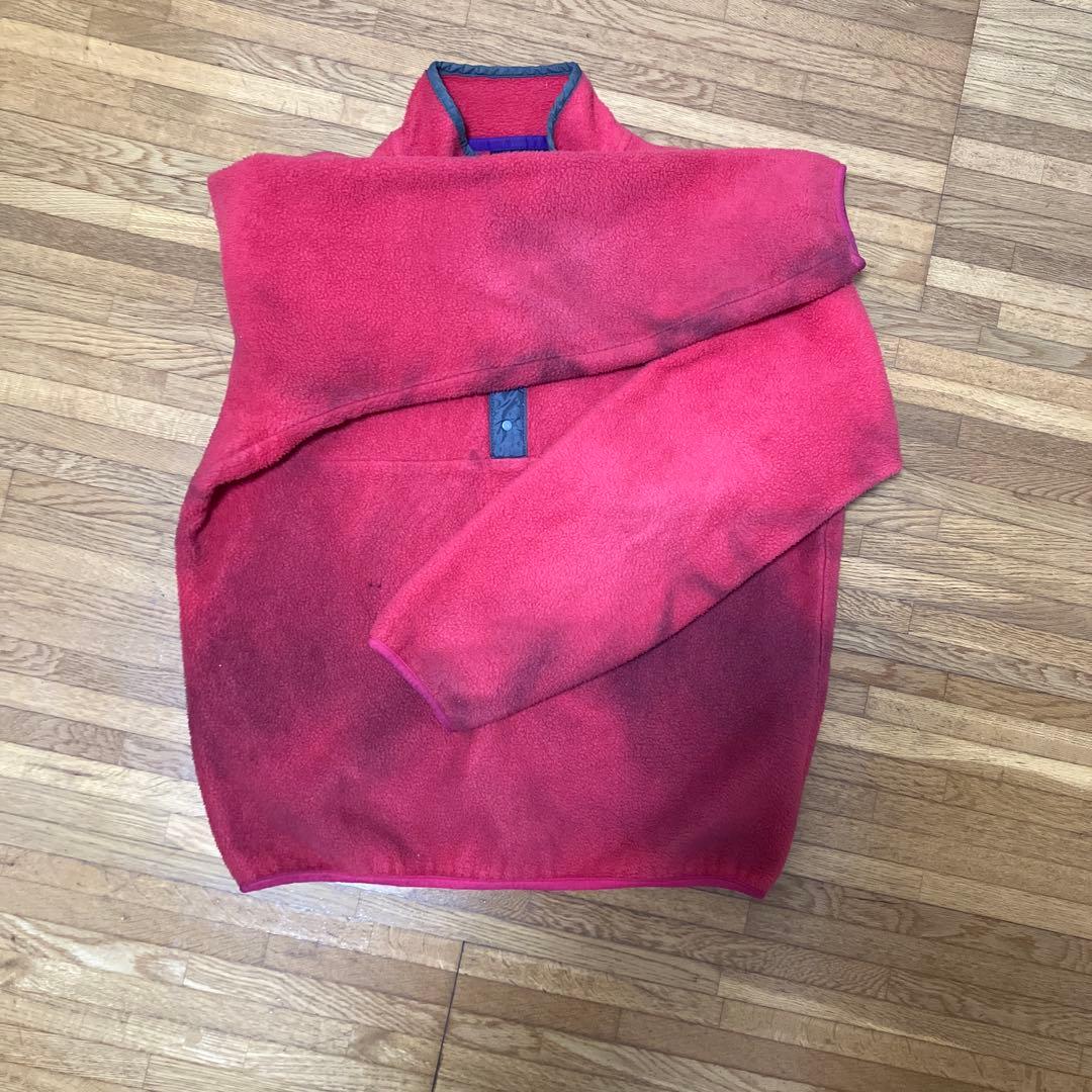 ジャンク品　90sヴィンテージ　パタゴニア　スナップT デカタグ　USA製
