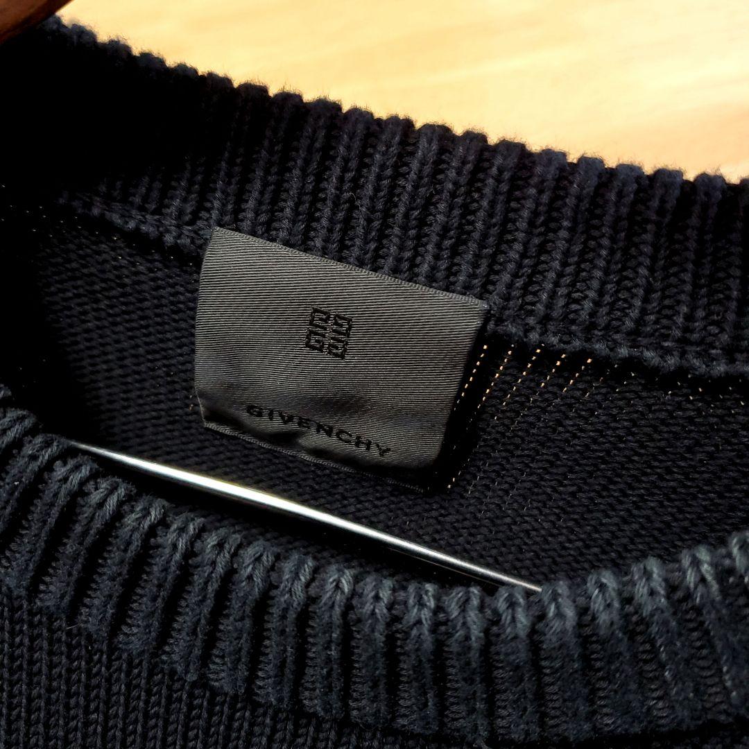 【人気モデル、L】GIVENCHY 22SS 4G クルーネック ブラック