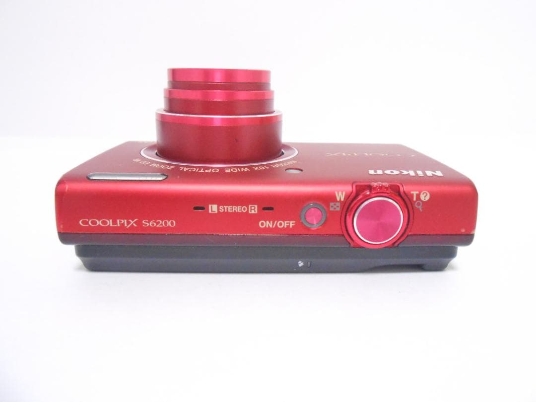 【お値下げ歓迎・美品】 Nikon COOLPIX S6200 レッド