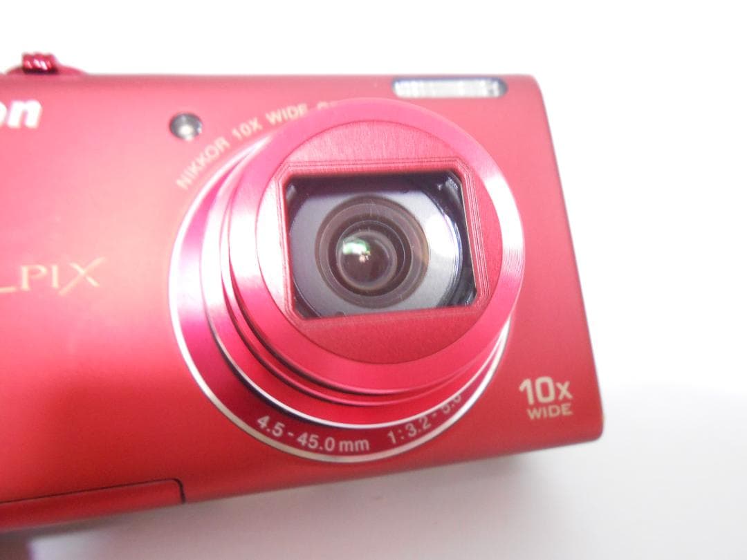 【お値下げ歓迎・美品】 Nikon COOLPIX S6200 レッド