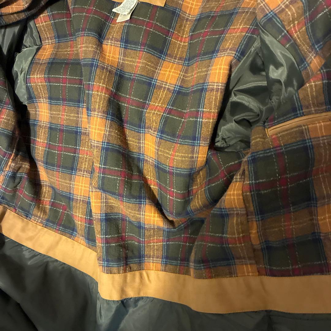 L.L.Bean ブラウン ハンティングジャケット　襟コーデュロイ　ヴィンテージ