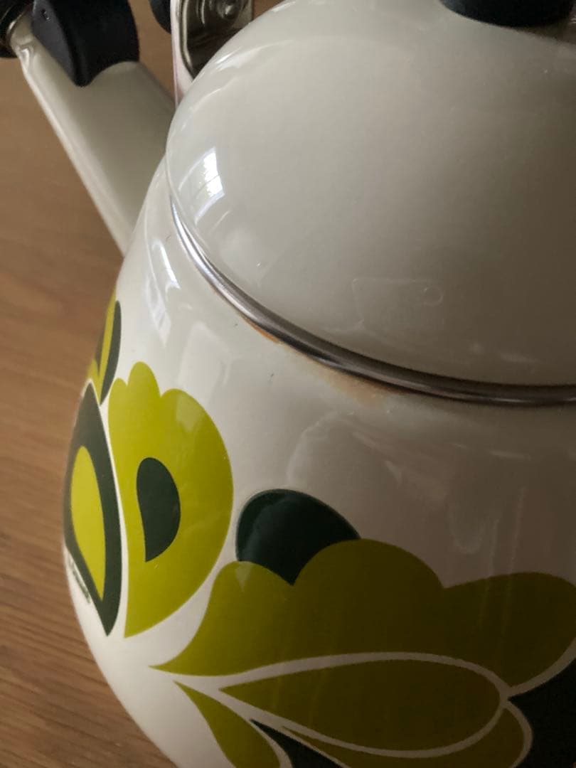 【中古品】ル・クルーゼ　ピーコックグリーン　ケトル ピーコック（グリーン）レトロ