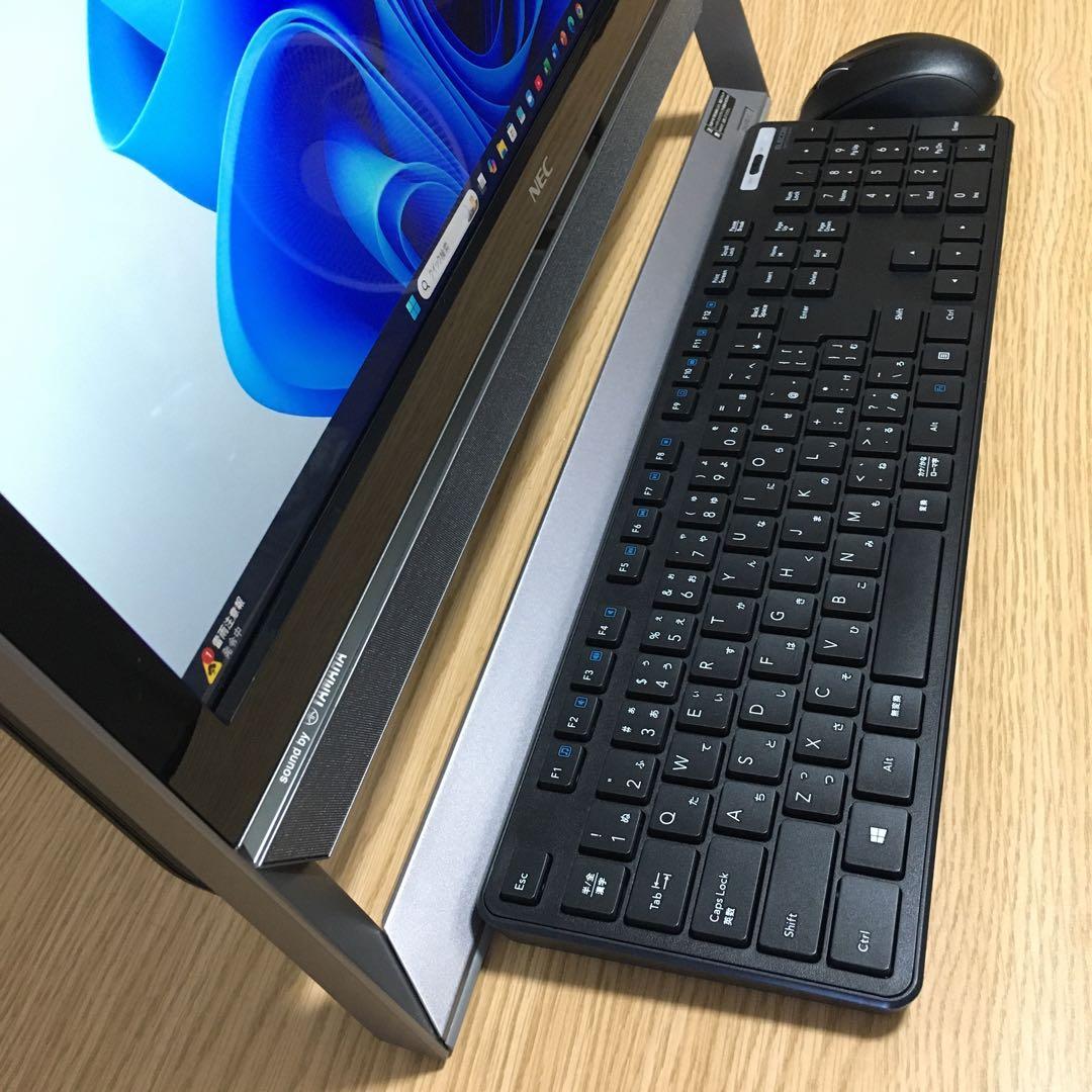 NEC LAVIE 地デジ 一体型 デスクトップ 8G SSD 21.5’モニタ