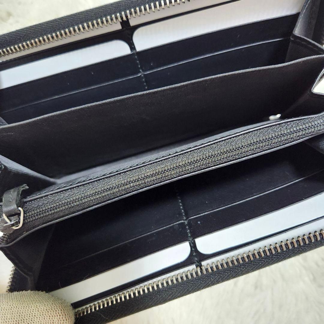 ✨極美品　付属品完備✨グッチ　長財布　ラウンドファスナー　スネーク　PVC