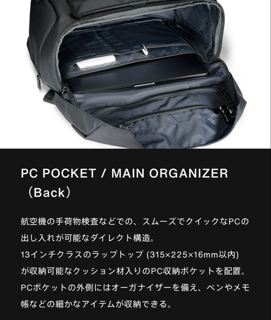 モノリス　ショルダー　プロ　フラップ　黒　Mサイズ