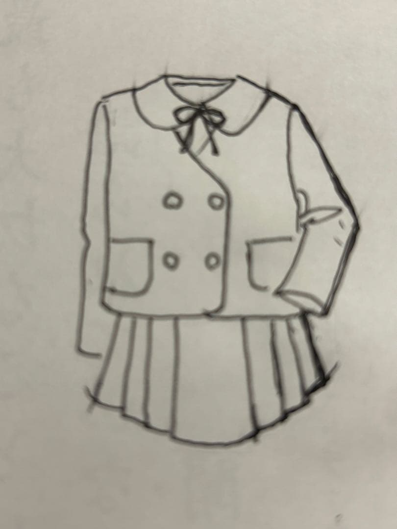 moon様　ミニチュアリメイクオーダー　ノーカラーダブルブレザー4点セット