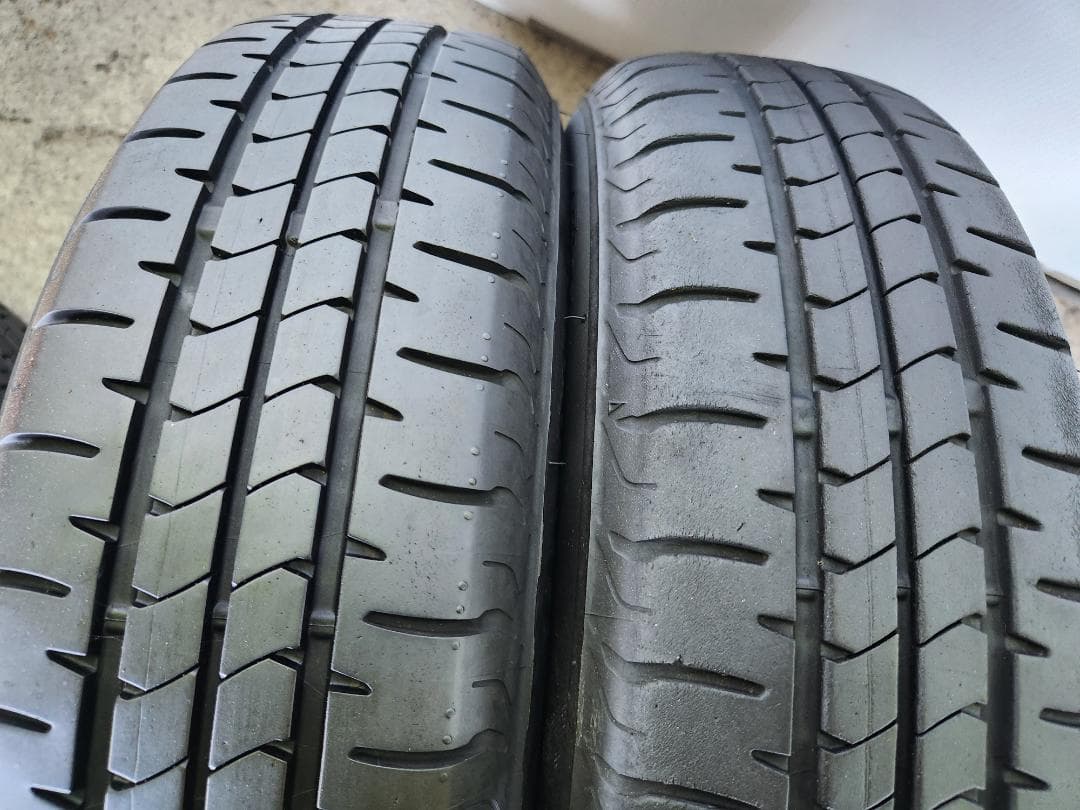 送料込☆2023 ブリヂストン タイヤホイールセット155/65R14☆4本