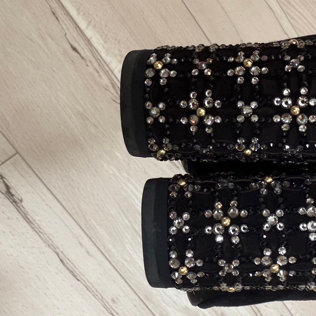 Louis Vuitton ブラック サンダル 23.0