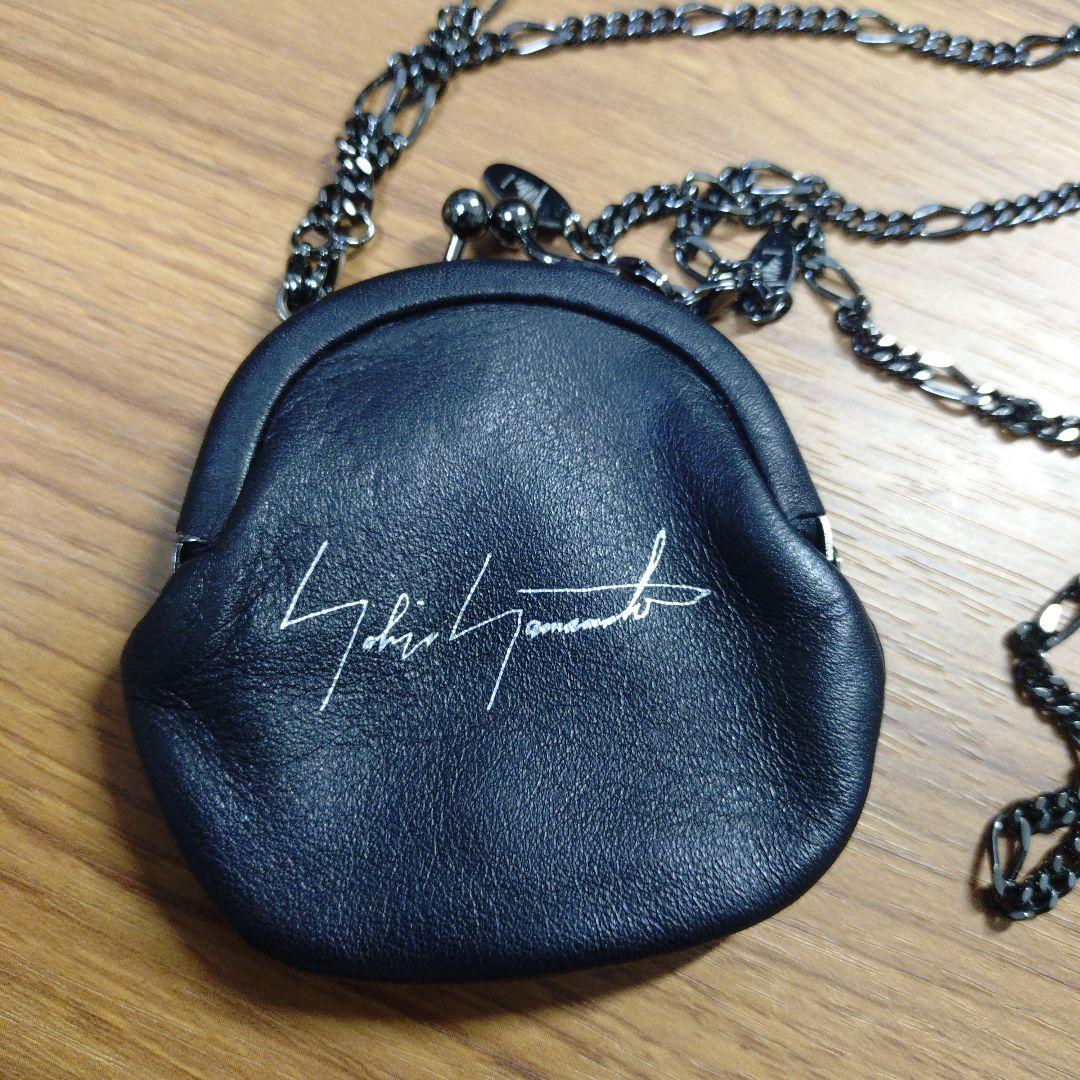 美品　yohji yamamoto ネックレス がま口ウォレット