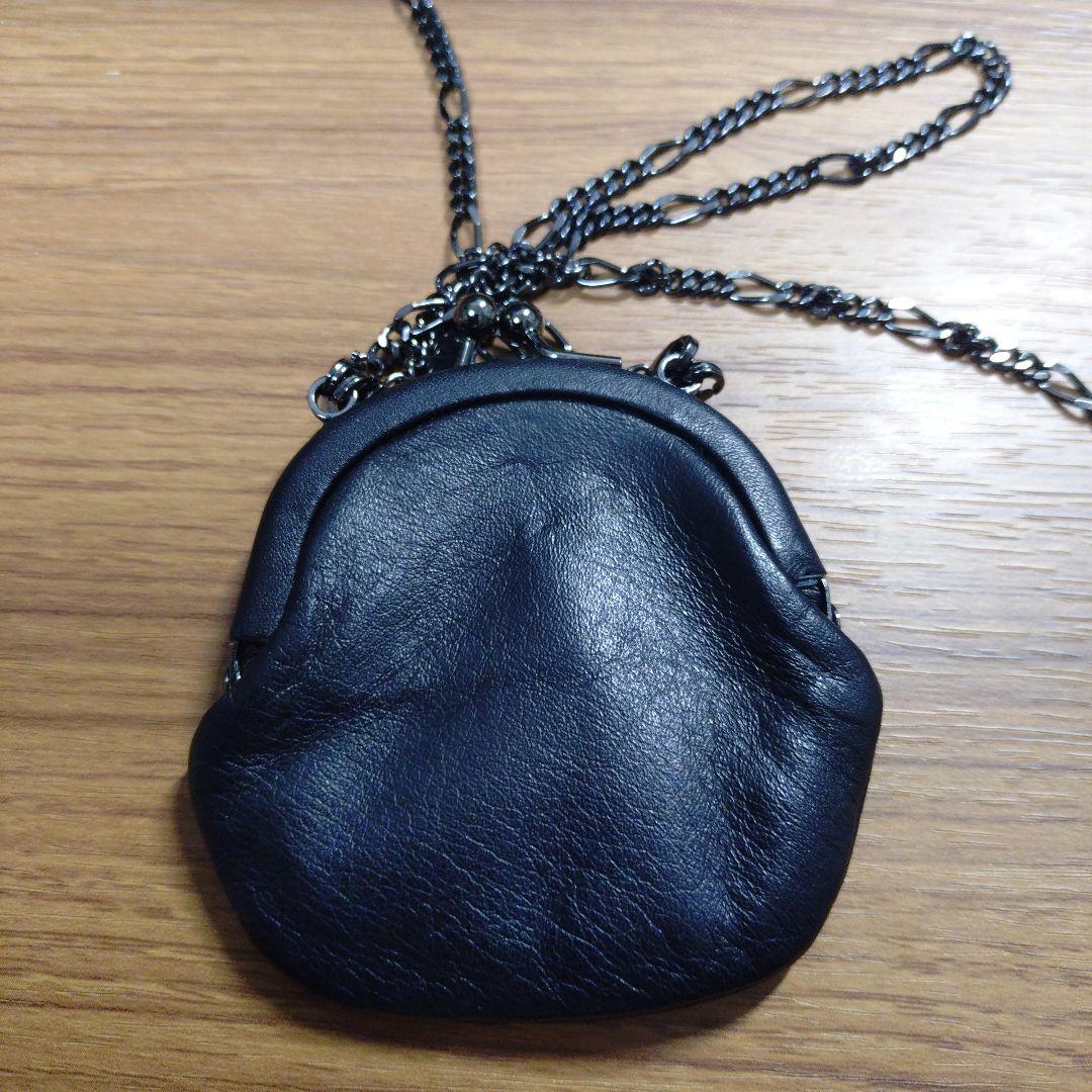 美品　yohji yamamoto ネックレス がま口ウォレット