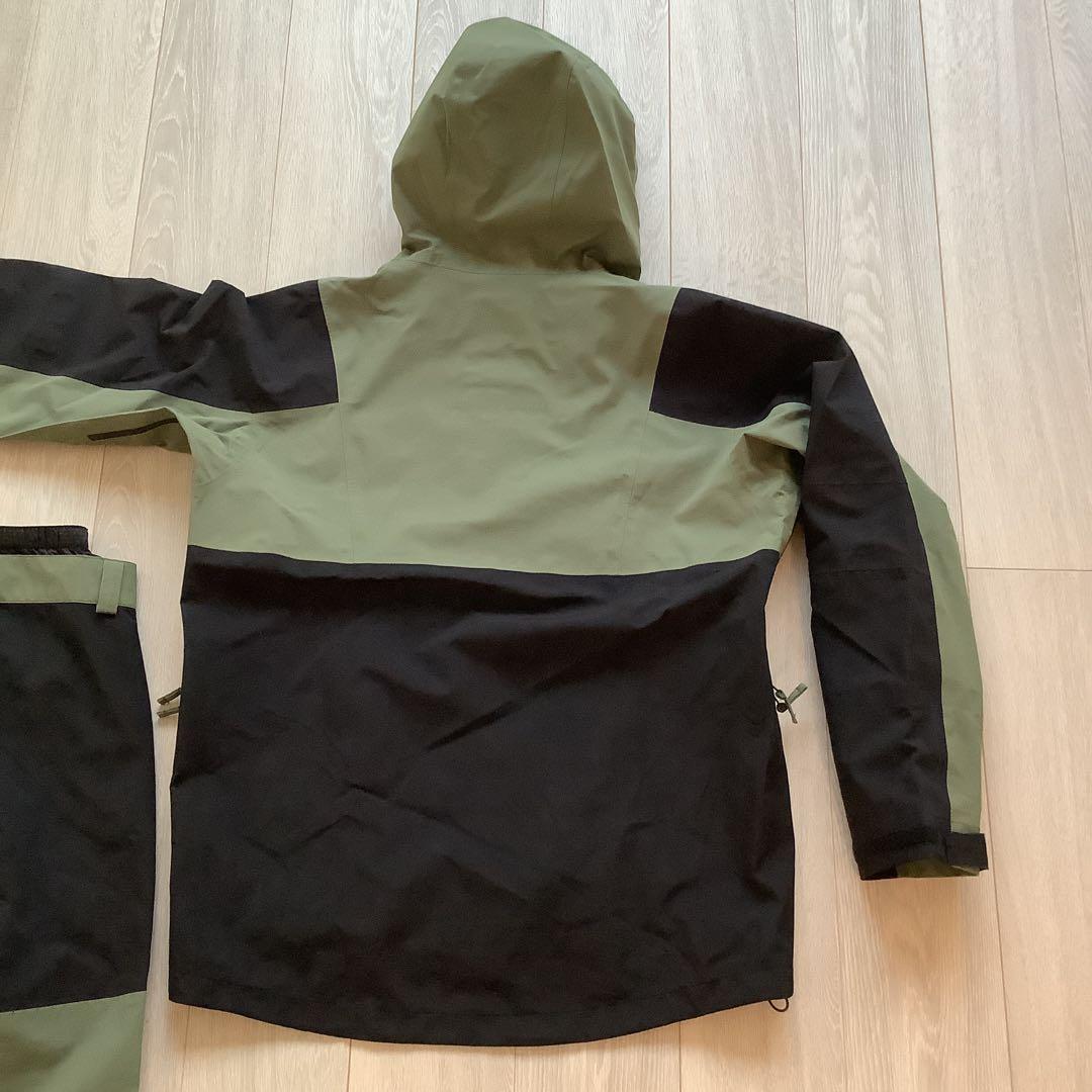 043 YUKI NEMAKI スノーボードウエアーセットアップL上下セット