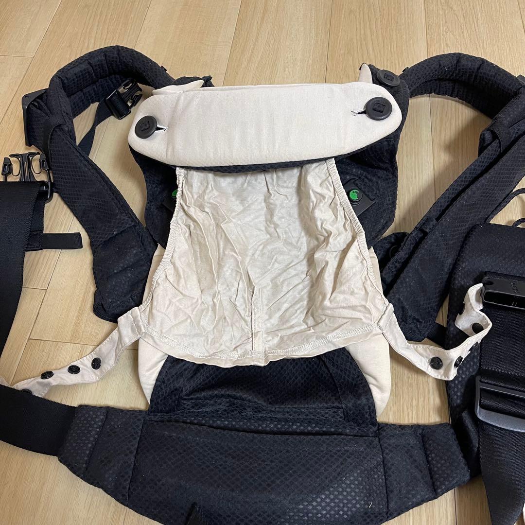 ヌナ 抱っこ紐 カドルクリック 黒