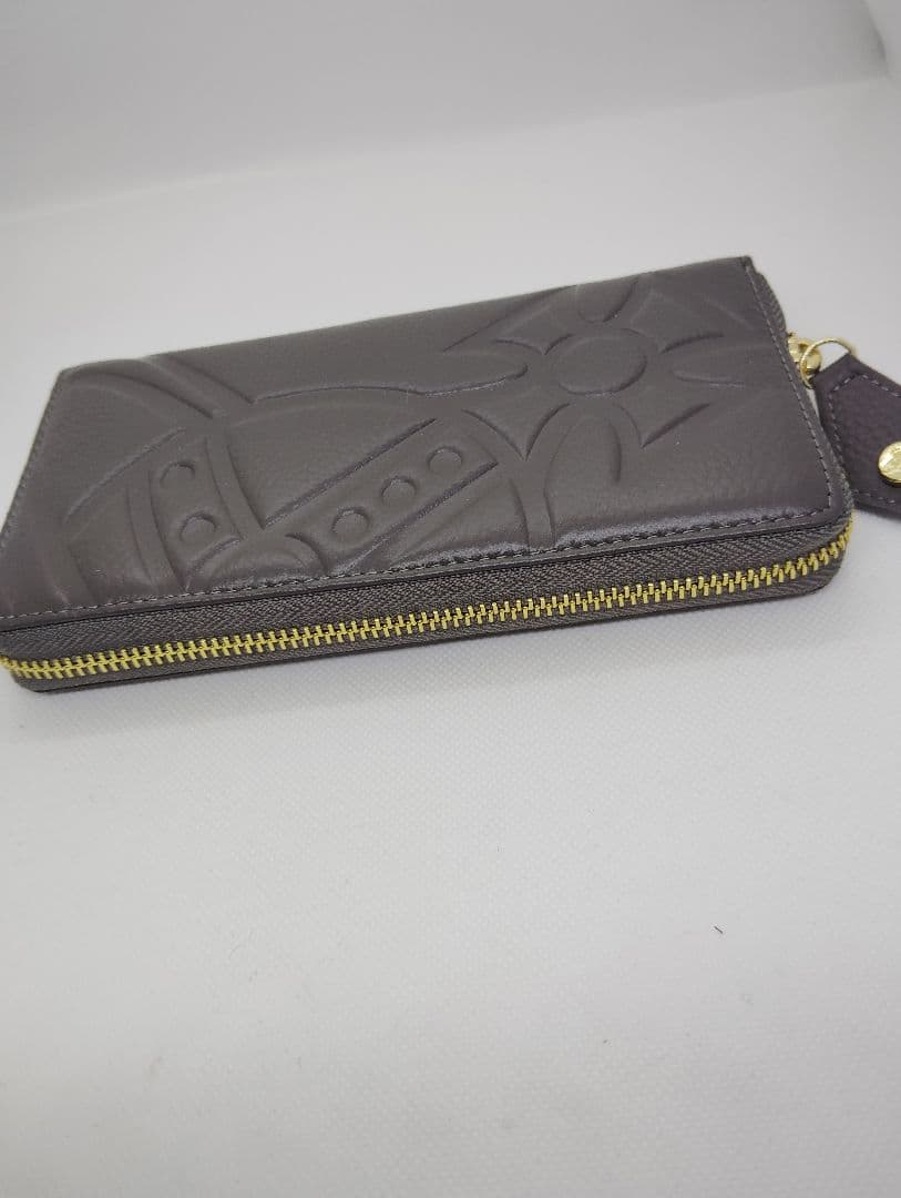 11/30までの特価！袋箱付き新品ヴィヴィアンウエストウッド長財布ダークグレイ