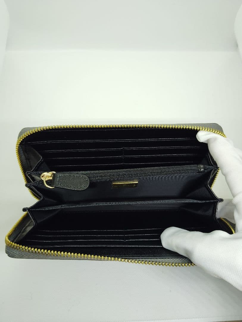 11/30までの特価！袋箱付き新品ヴィヴィアンウエストウッド長財布ダークグレイ