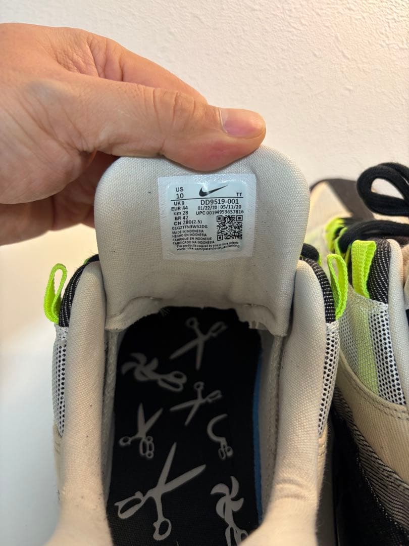 靴 nike airmax 95 denham 28.0cm us10