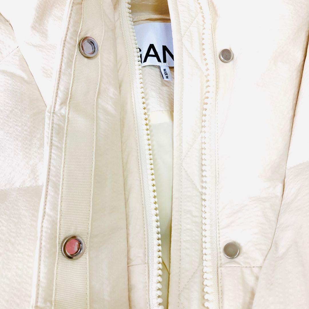 未使用級✨️24AW GANNI ダウン　コート　ジャケット　ベルト