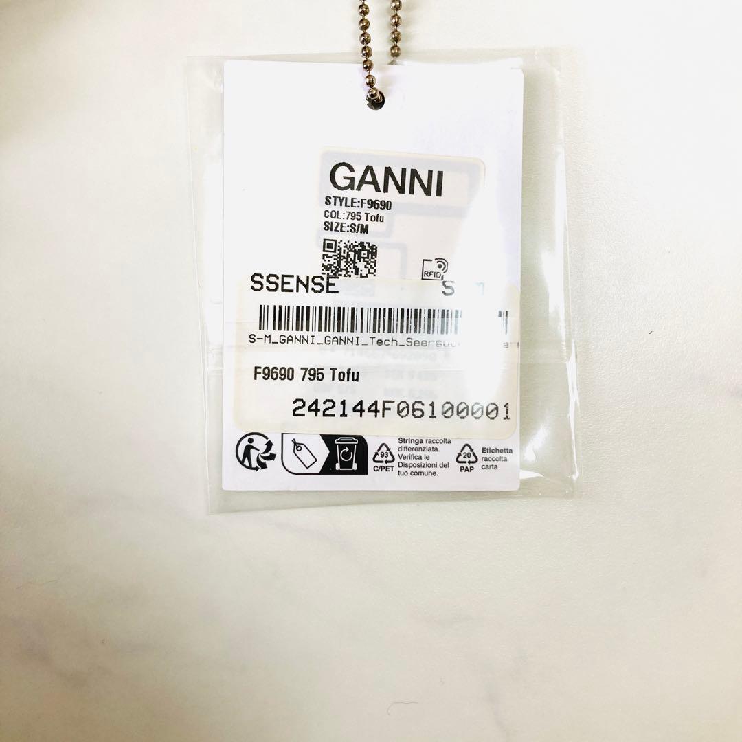 未使用級✨️24AW GANNI ダウン　コート　ジャケット　ベルト
