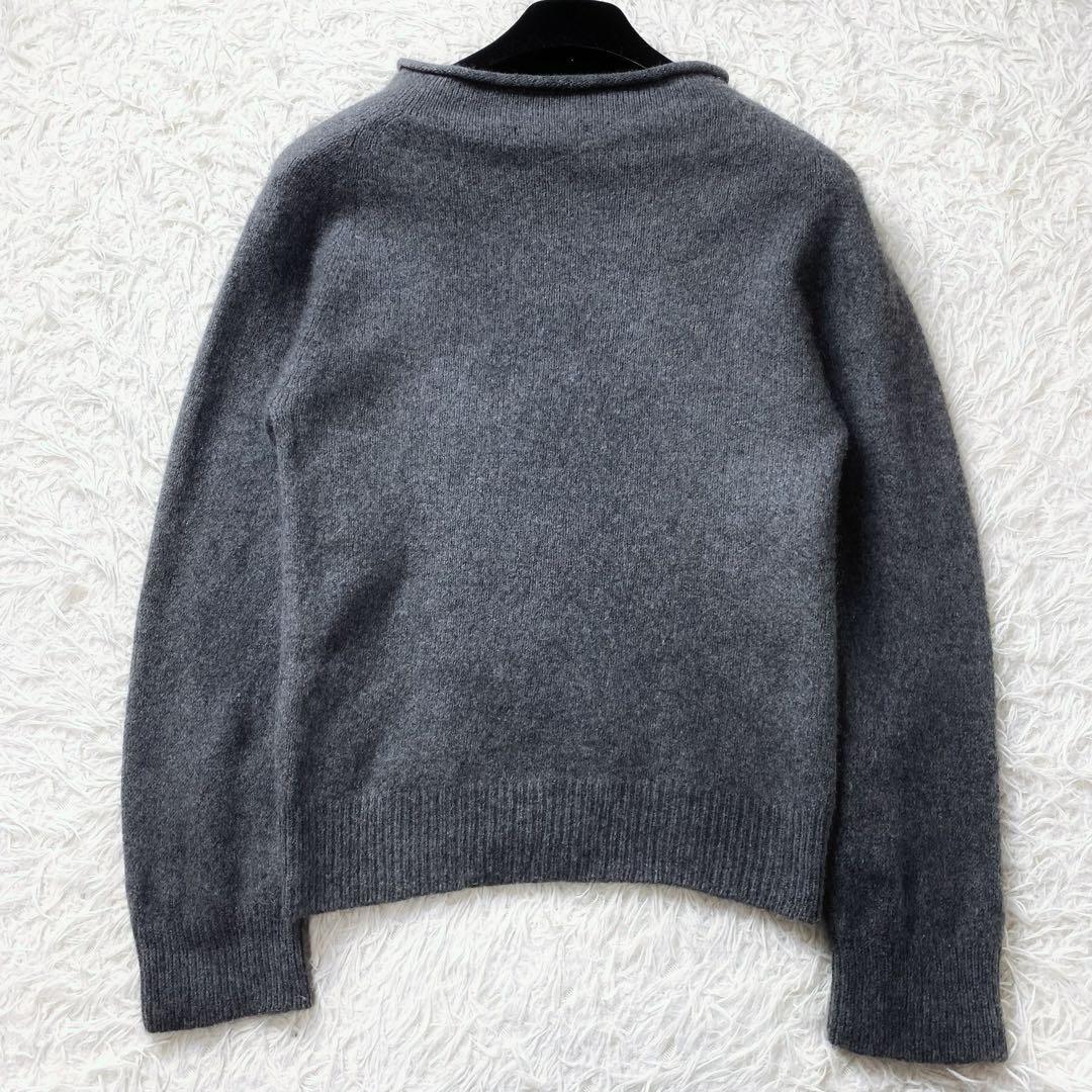 値下げ中　マーガレットハウエル ウール カシミヤ ロールネック ニット セーター