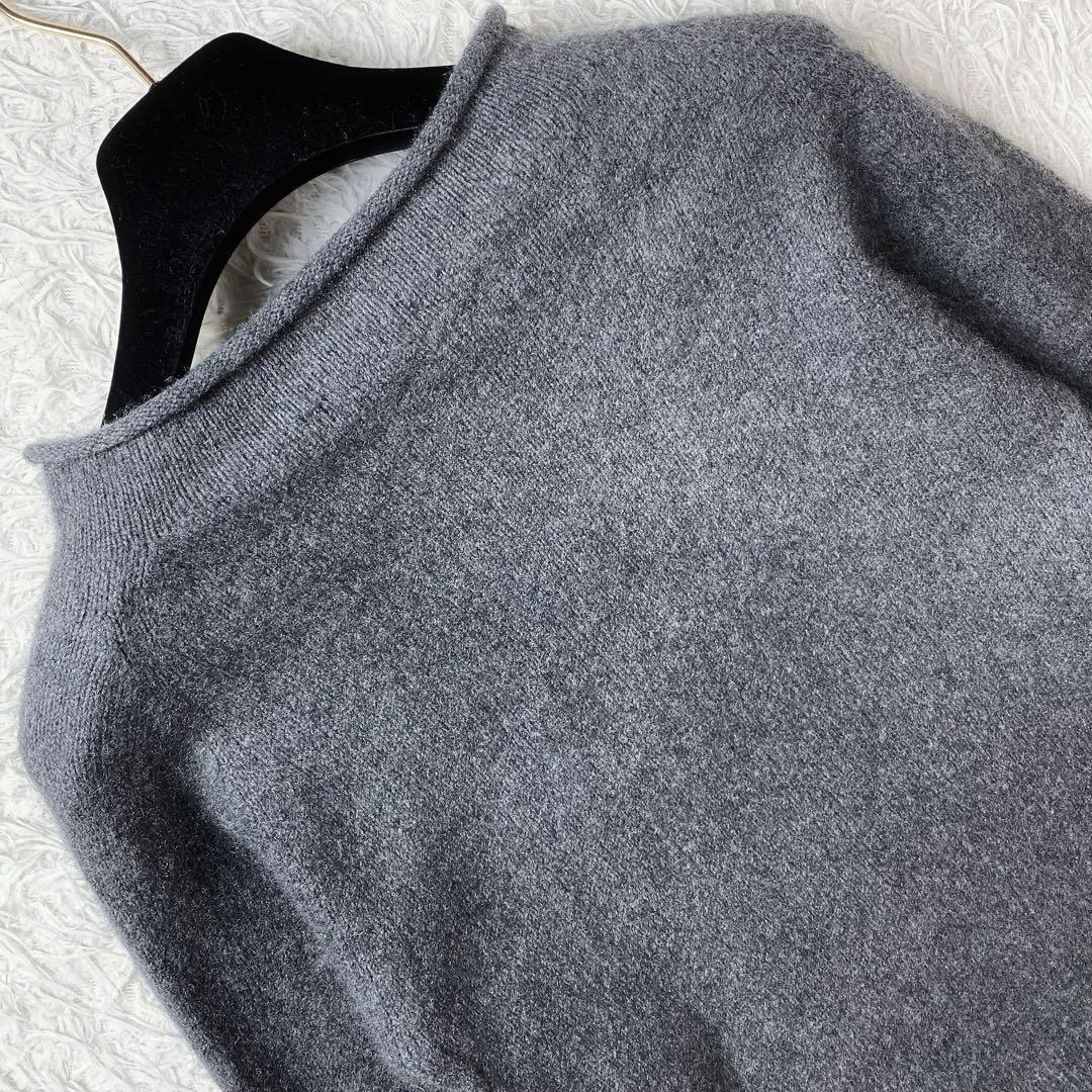 値下げ中　マーガレットハウエル ウール カシミヤ ロールネック ニット セーター