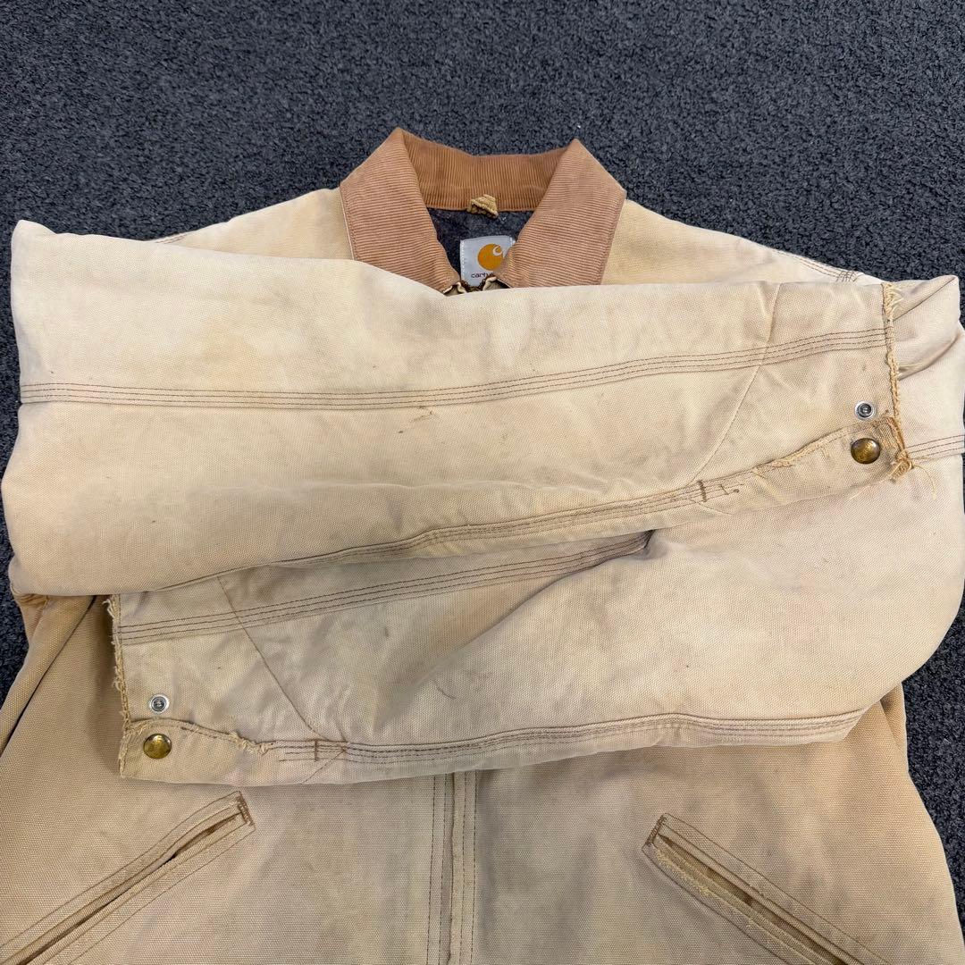 カーハート　デトロイトジャケット　USA製　Carhartt フェード　アメリカ