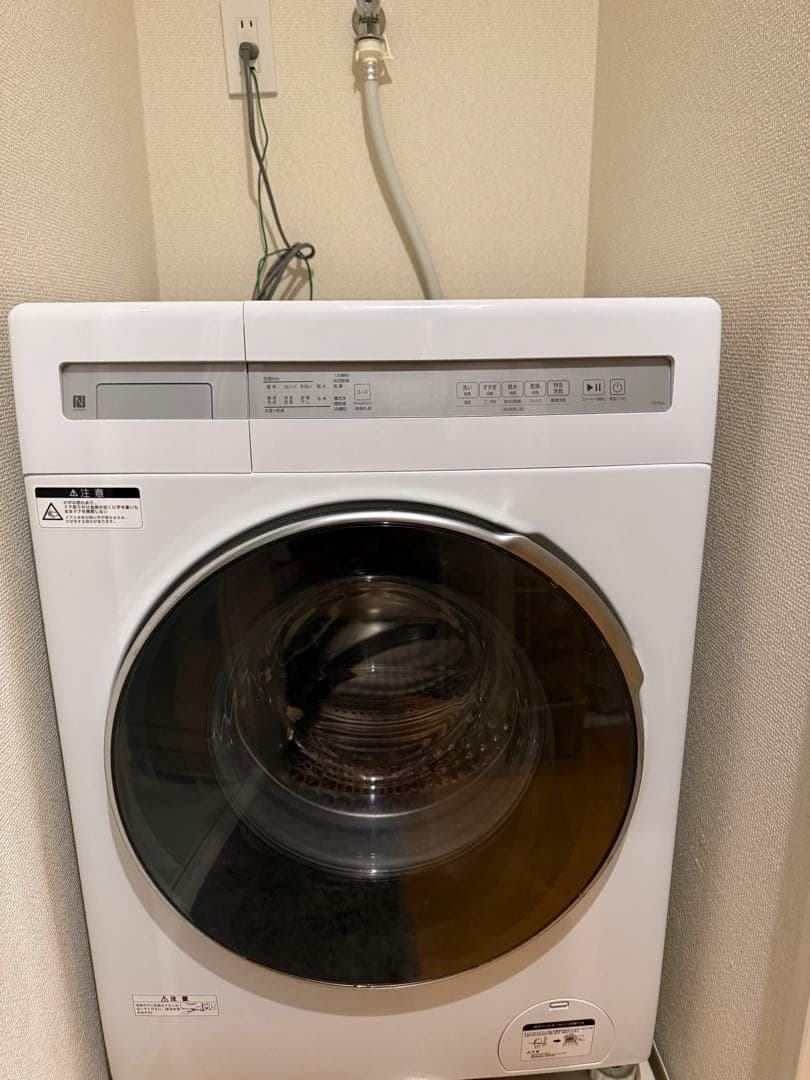 ニトリ　ドラム式洗濯乾燥機　本体　ホワイト　ND100KL1 使用期間1年未満