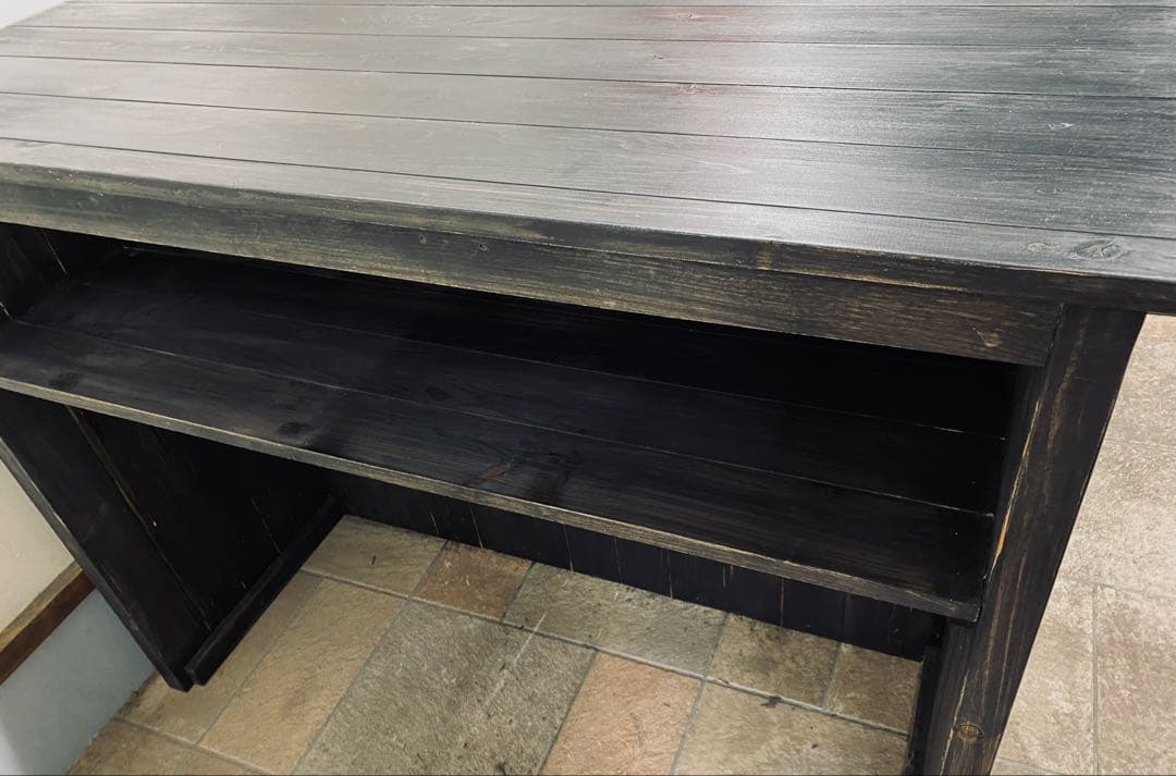 アンティーク 木製 レジカウンター(送料込)