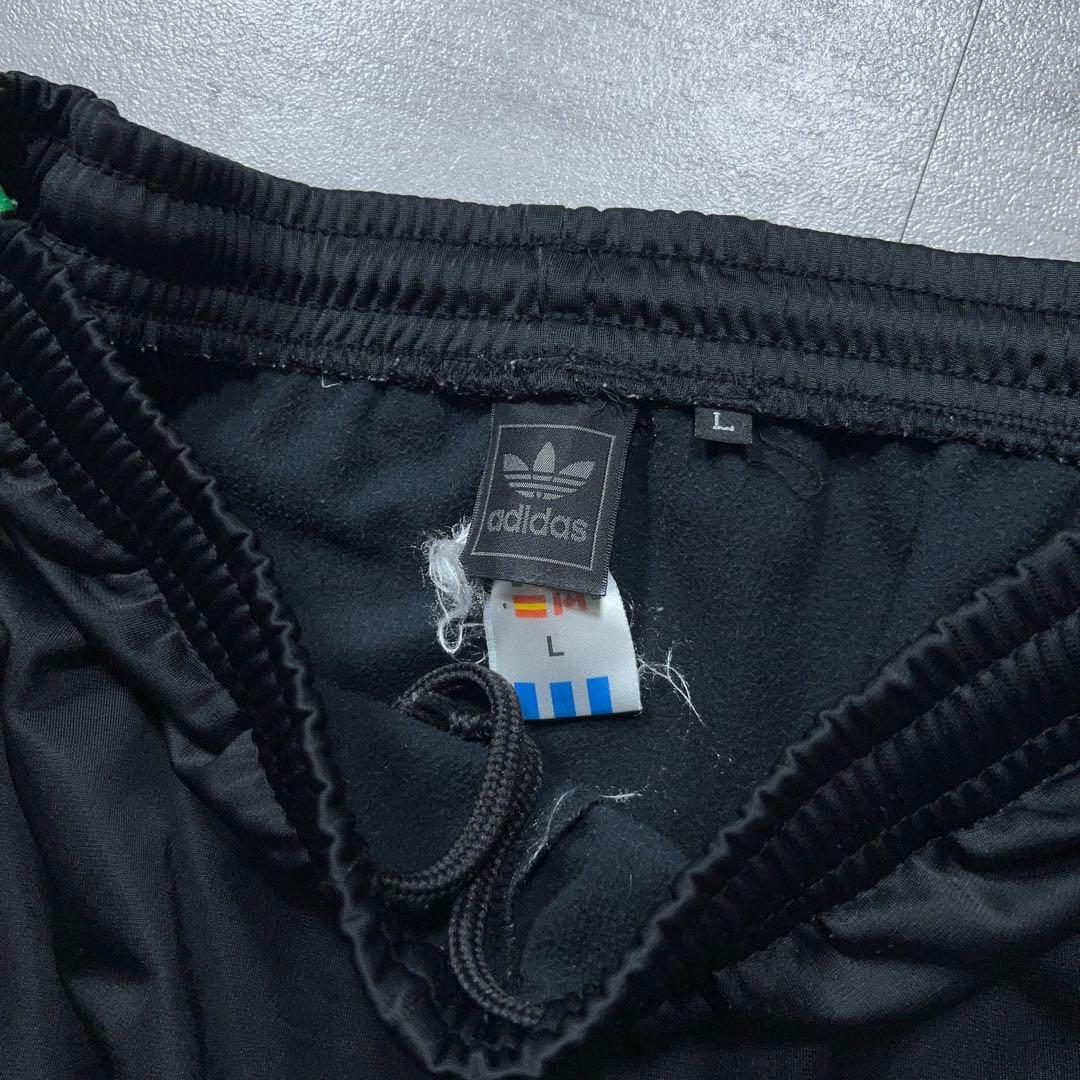 レアカラー アディダス ファイヤーバード ジャージ セットアップ 上下 L 黒緑