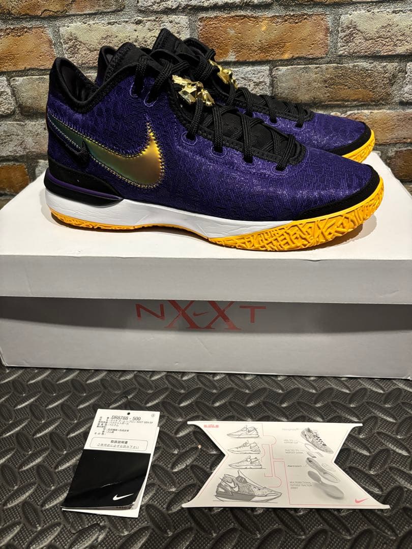 なおなお⭐︎Nike lebron NXXT GEN EPレイカーズ⭐︎