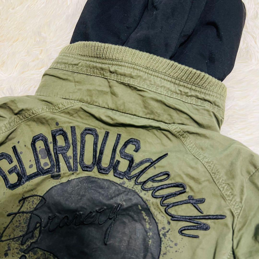 【激レア】dia系 ゴーストオブハーレム ミリタリージャケットy2k vibes