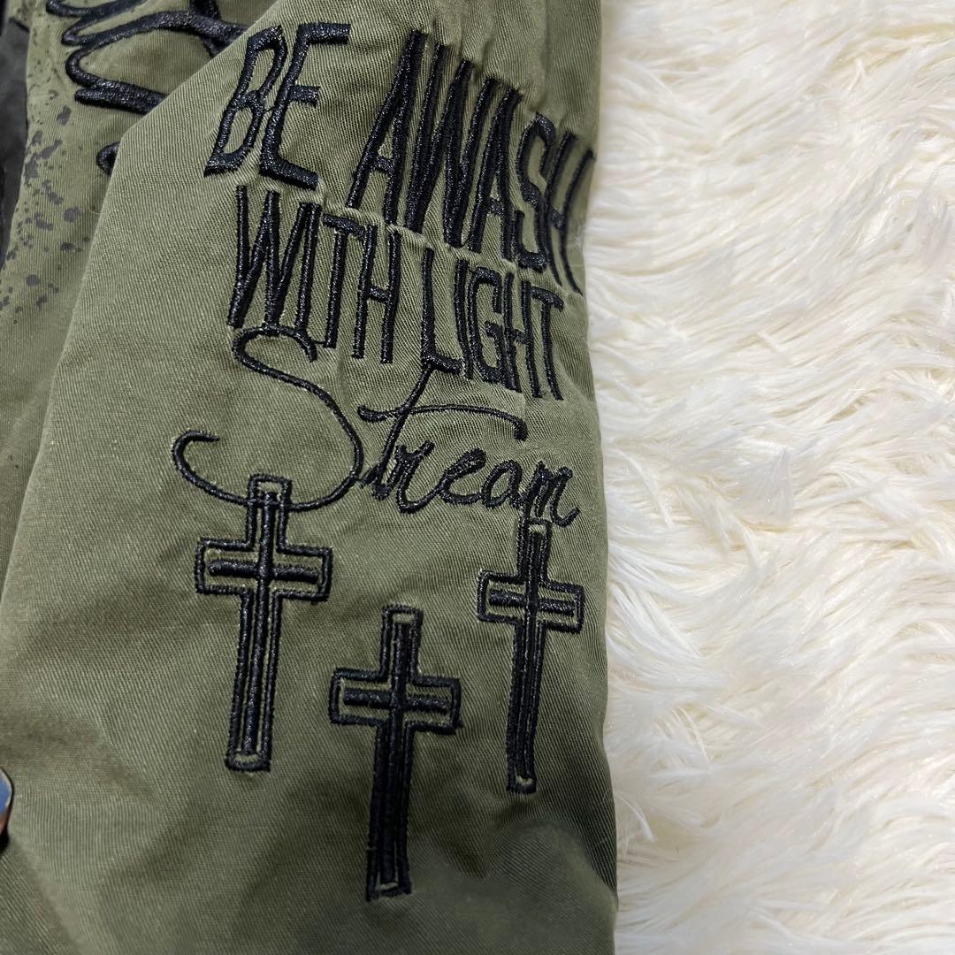 【激レア】dia系 ゴーストオブハーレム ミリタリージャケットy2k vibes