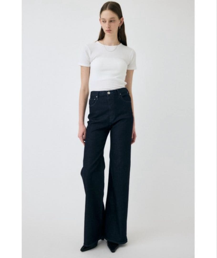 ［MOUSSY］ADVANCED LONG LEG フレア　26inch