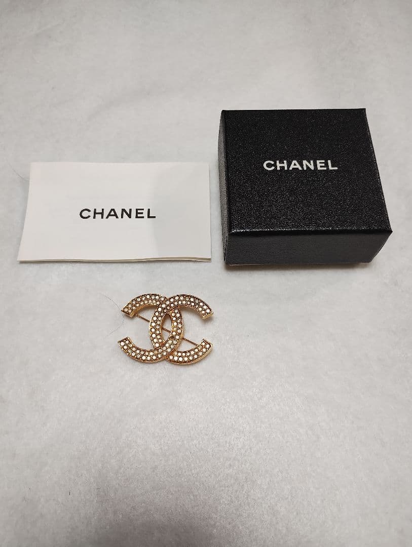 たまやシャネル CHANEL ココマーク ブローチ ヴィンテージ ゴールド