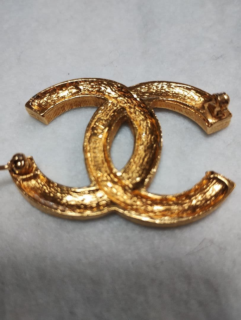 たまやシャネル CHANEL ココマーク ブローチ ヴィンテージ ゴールド