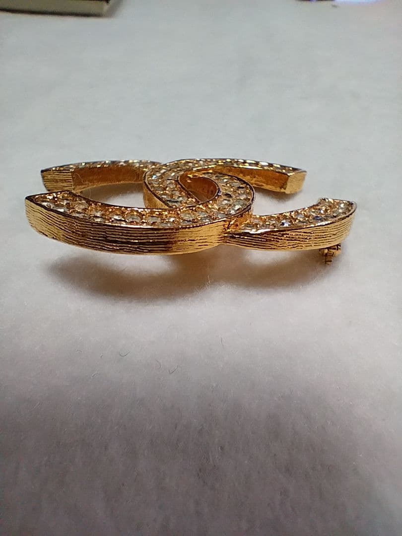 たまやシャネル CHANEL ココマーク ブローチ ヴィンテージ ゴールド