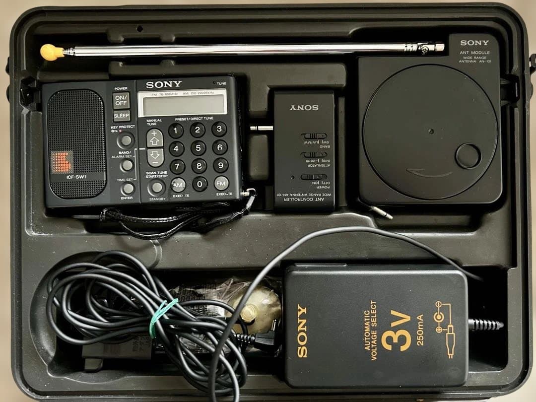 SONY ICF-SW1S FMラジオ/LW/MW/SW